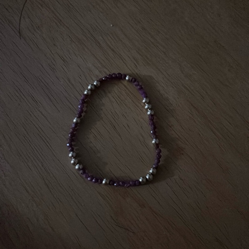 NWOT enewton ruby and gold bracelet